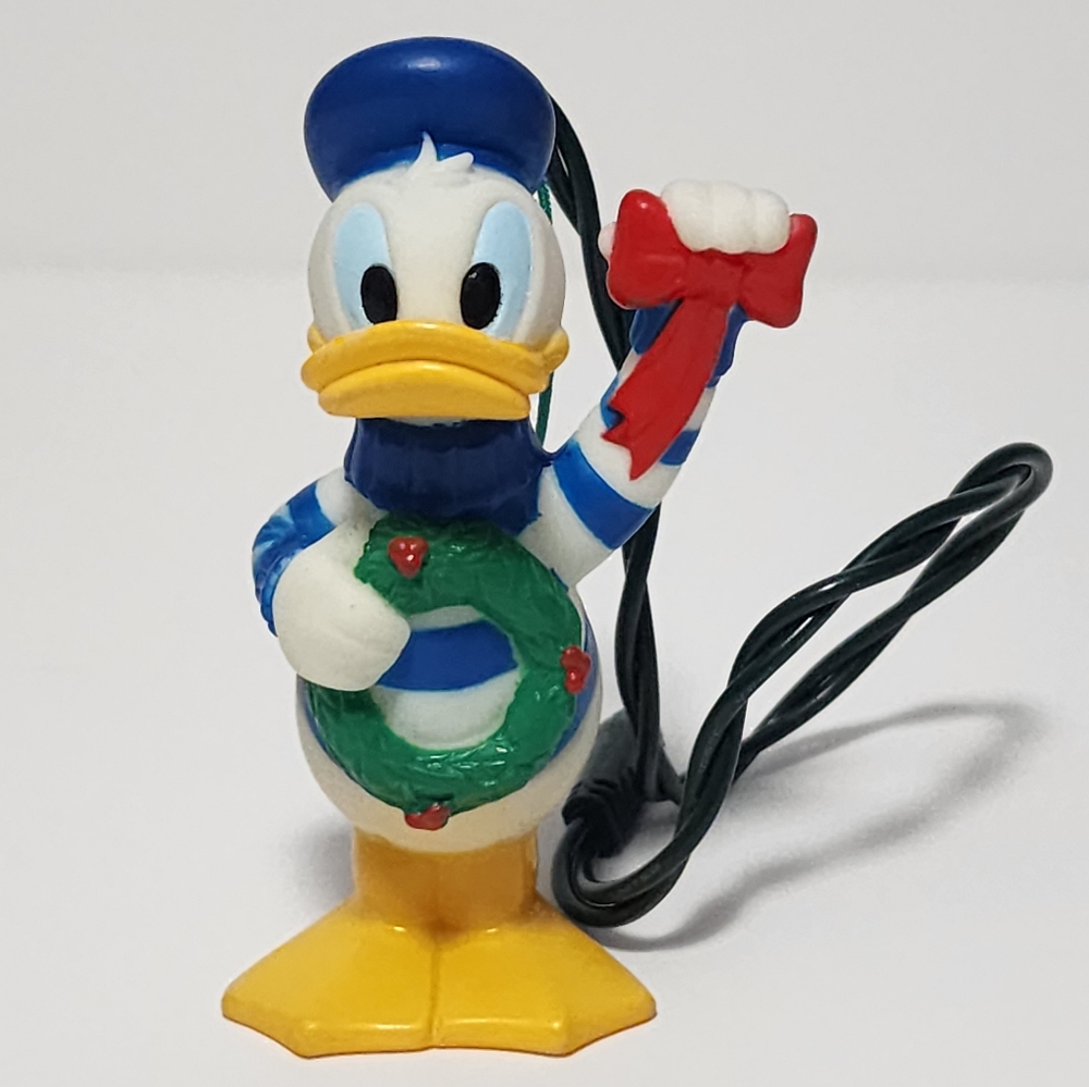 VTG Disney Donald Duck Christmas Ornament Light String Insert
